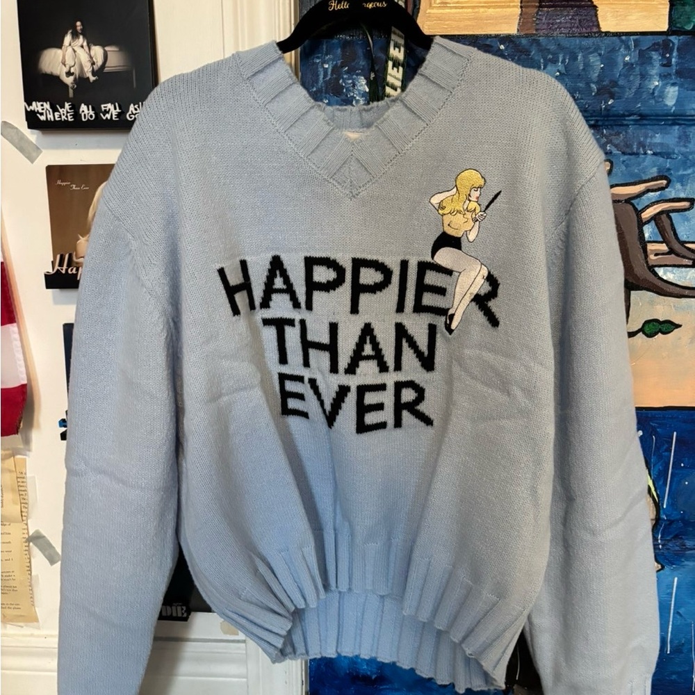 Billie Eilish 2022 Knit Sweater - Brand New - never worn!